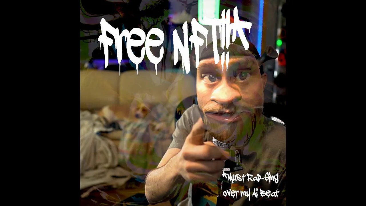 RAP-Sing over my Ai beat! BackwoodsTrappin #shorts #nft #objkt #hiphopbeats #rapbeat #challenge