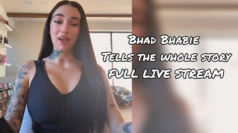 Bhad Bhabie (Danielle Bregoli) goes on IG Live to tell her side of what happened with....