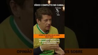 SALLES SOBRE SERGIO MORO #shorts #ricardosalles #salles #sergiomoro #sérgiomoro #bolsonaro