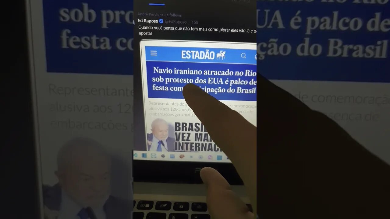 navio iraniano artracado no Rio de Janeiro sobre protesto dos Estados Unidos é palco de festa🪖⚠️🇮🇷🤡🤬