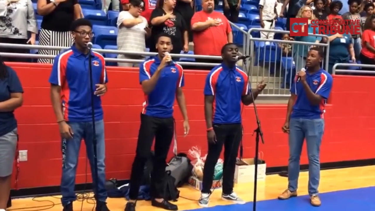 Watch: Every American Should See How These Young Men Treat The Anthem