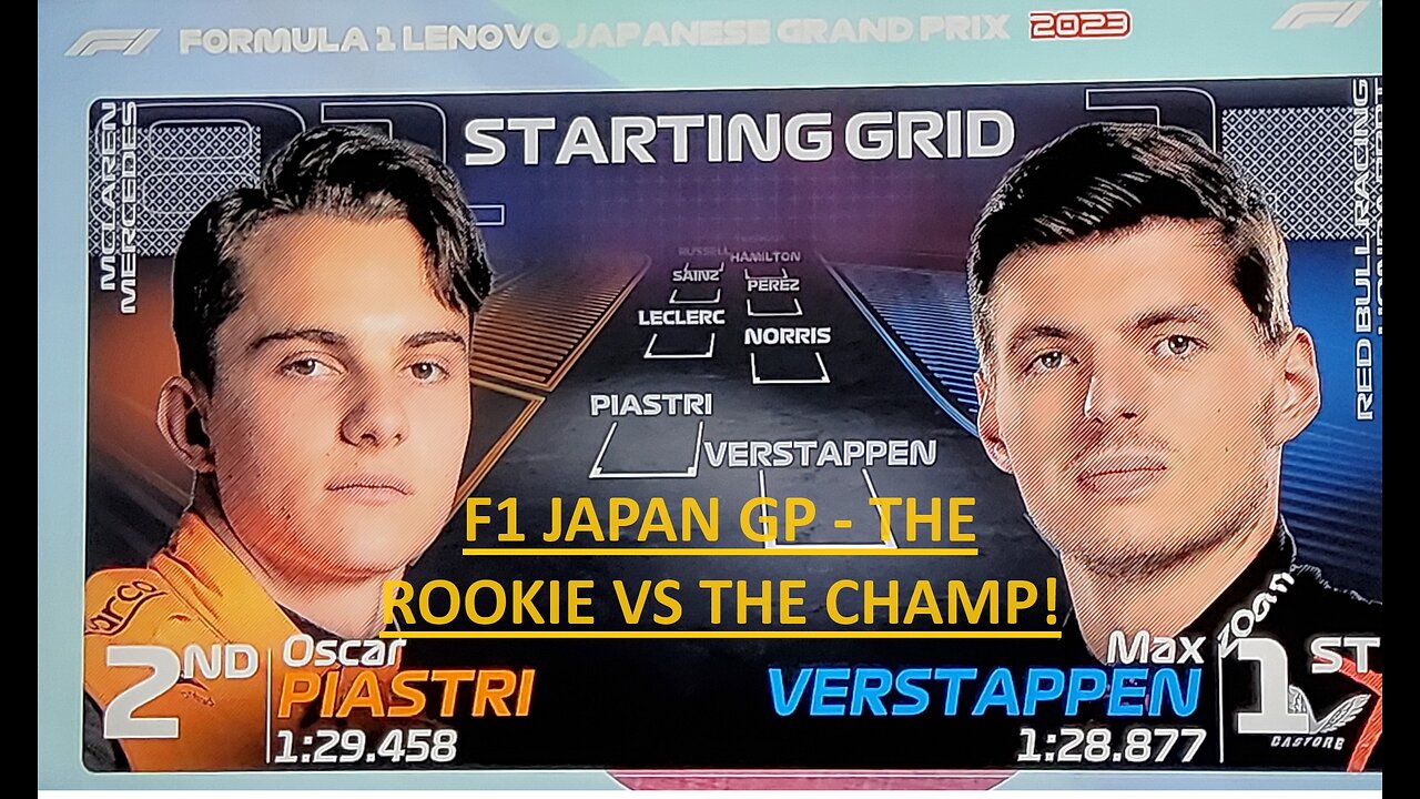 Formula 1 2023-F1 Race Sunday-Race#16-Japan-Fantasy, & Post Race Recap! We have a Rookie on Podium!