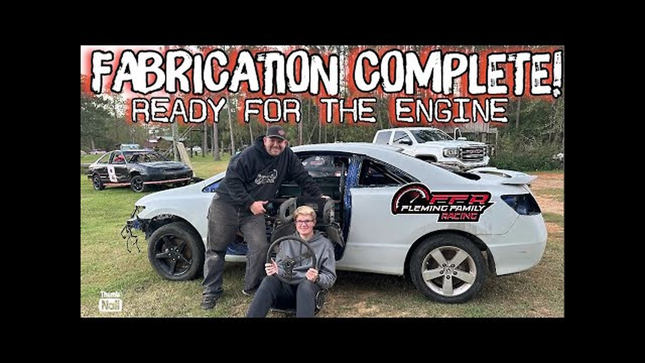 We Finish the Fabrication on the 2.0 Race Car Build / Ready for an Engine!