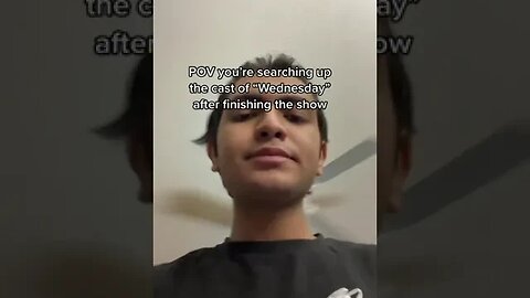 POV you're searching up the cast of "Wednesday? Video By fhknry #Shorts