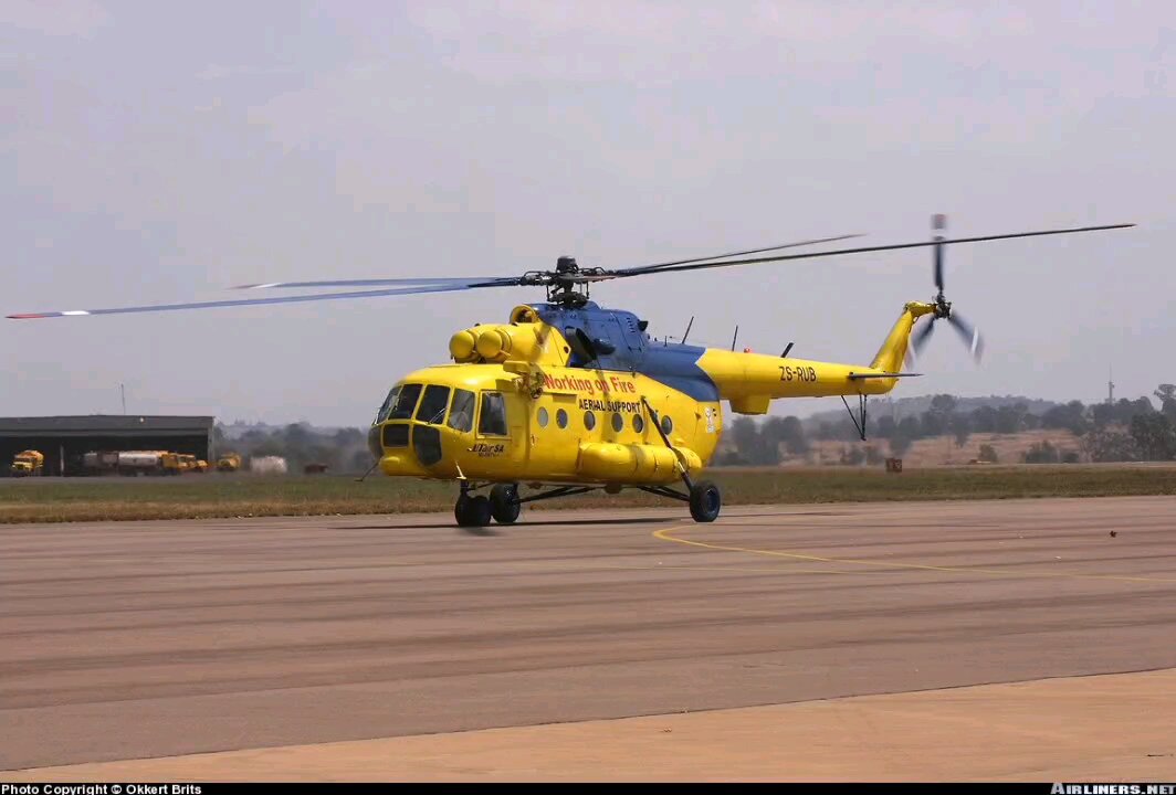 In the mid-2000s numerous Mil Mi-8MTV-1 helicopters operated for the South African branch