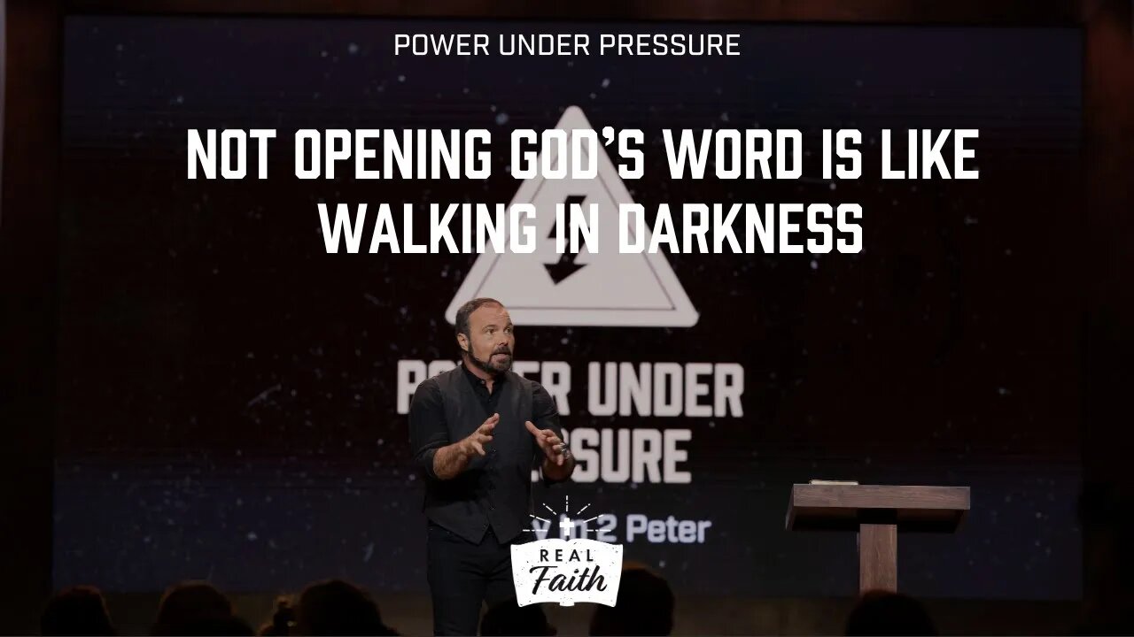 Not Opening God’s Word is Like Walking in Darkness