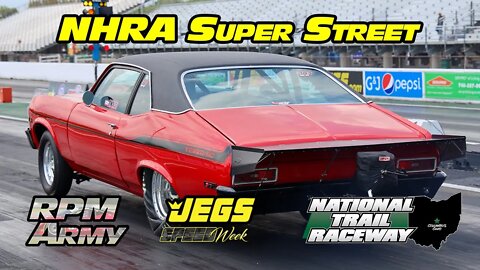 NHRA Super Street Drag Racing JEGS SPEEDWeek National Trail Raceway