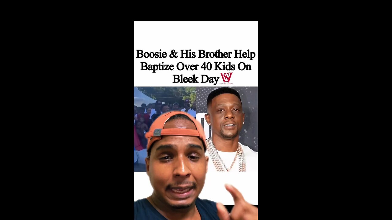 El rapwro boosie 🇲🇽& su hermano aydo a batizar 40 niño 😱 #viral #reels #fyp #jesus #dios #religion