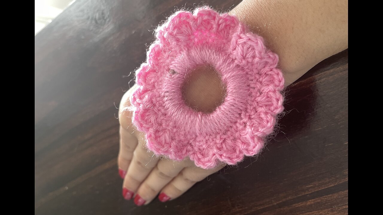 Handmade hair band# hair grabber# crochet creativity