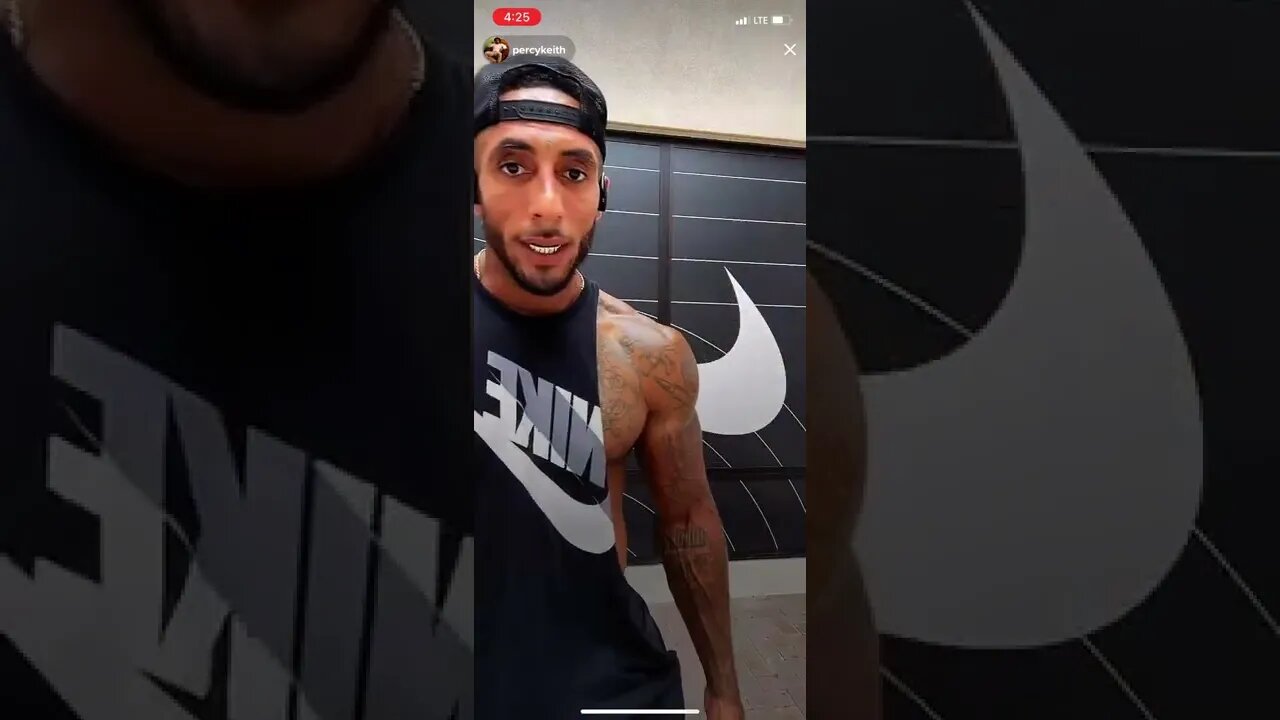 PERCY KEITH TIKTOK LIVE ABOUT HEALTH AND FITNESS 7/11/22