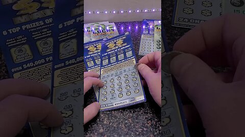 Another BIG WINNING Lottery Ticket Million Match Scratch Off!