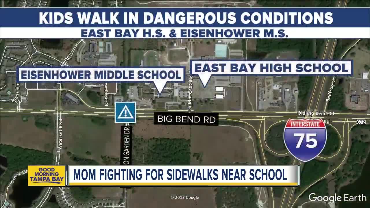 East Bay H.S. mom posts video about unsafe roads