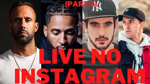 Live no Instagram: El Sayed , Edi Ventura, Wilson G, Jotta R (Part 3)