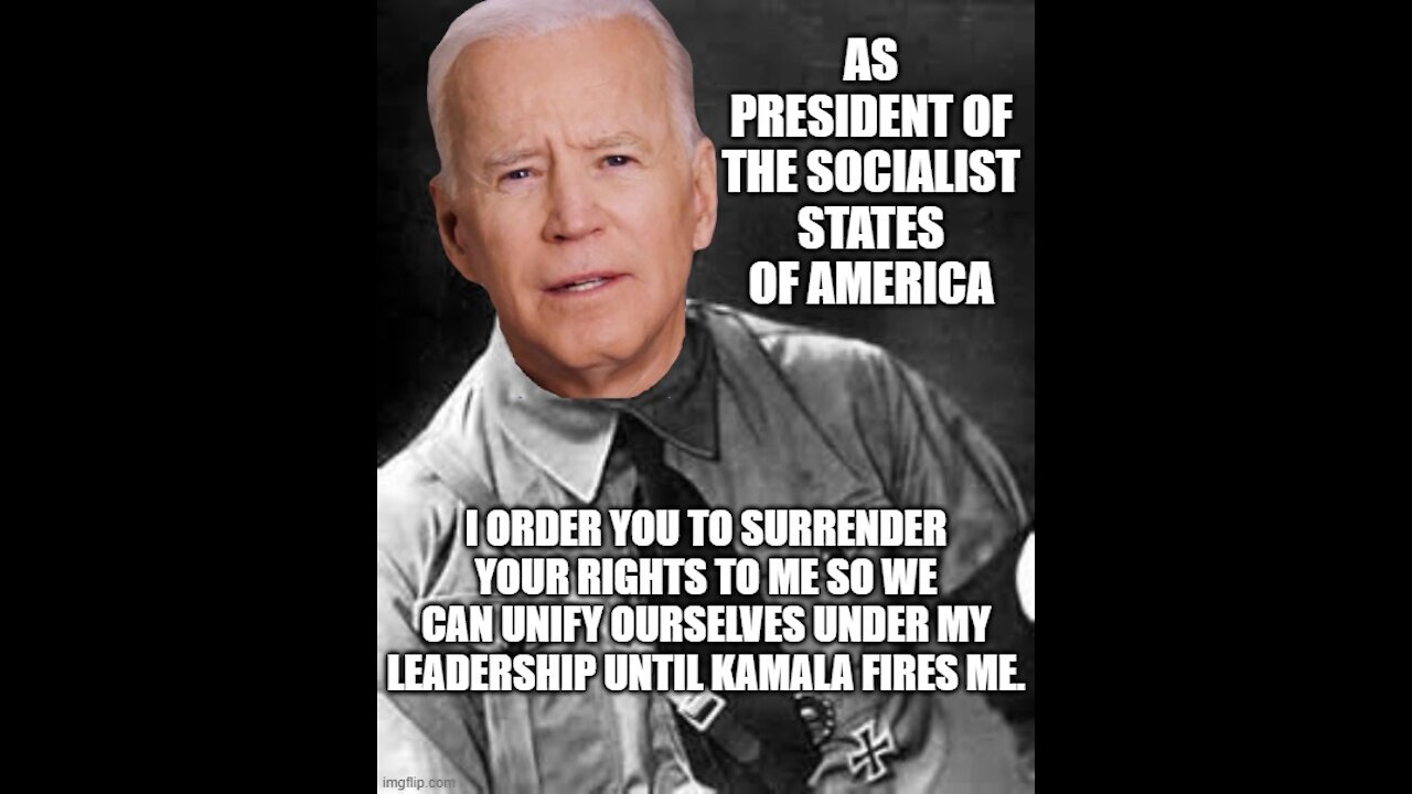 U.S. Dictator Biden Orders Mass Vaccinations