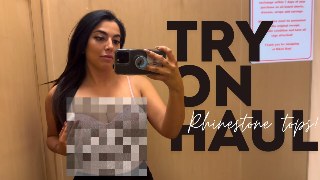 Try on Haul Sexy Tops Edition!