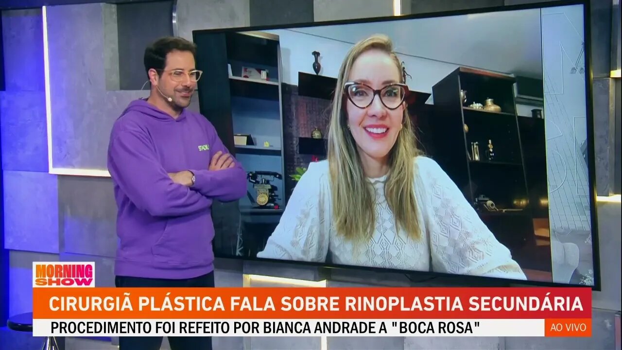 Influenciadora Bianca Andrade refaz rinoplastia