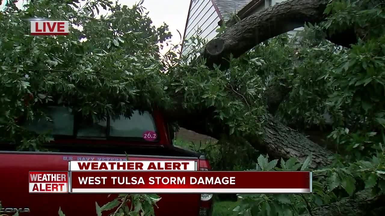 West Tulsa storm damage