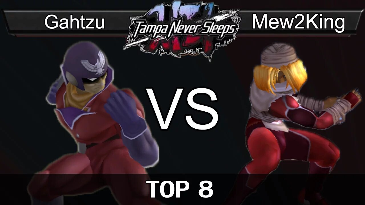 Gahtzu (C. Falcon) vs. COG MVG|Mew2King (Sheik) - Top 8 - TNS 6