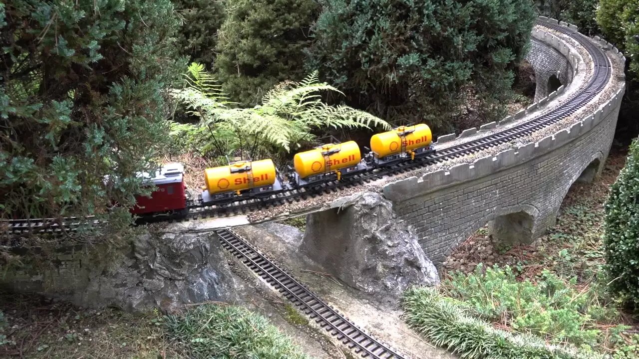 Leura O Gauge Outdoor Train Layout