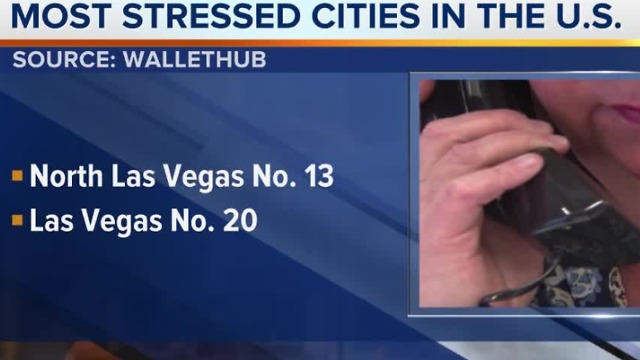 Study finds North Las Vegas, Las Vegas among most stressed cities