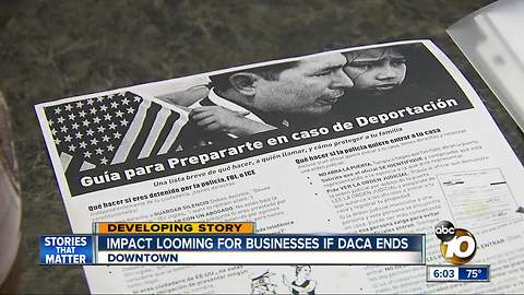 Impact looming for San Diego businesses if DACA ends