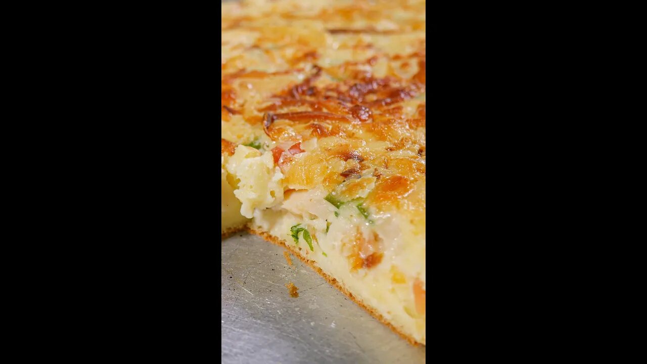 How to make EASY SAVORY CAKE for snack fast #shorts #VilmaKitchen