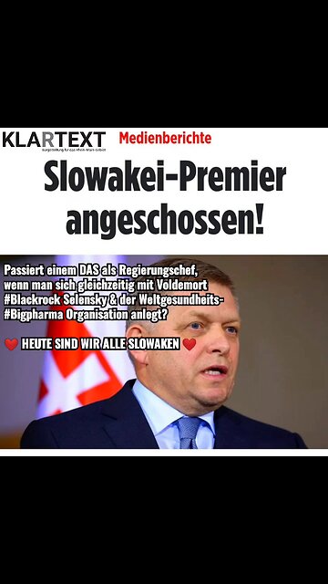 Robert Fico: Unfall, Attentat oder Insidejob?