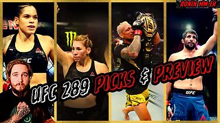 UFC 289 Nunes vs. Aldana PICKS & PREVIEW SHOW