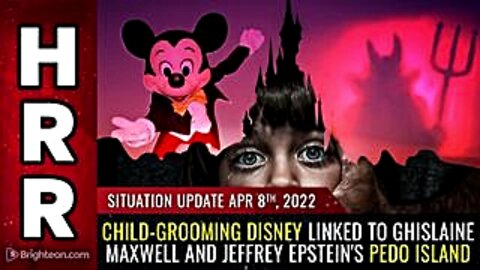 Child-Grooming Disney Linked to Ghislaine Maxwell & Jeffrey Epstein’s Pedo Island!