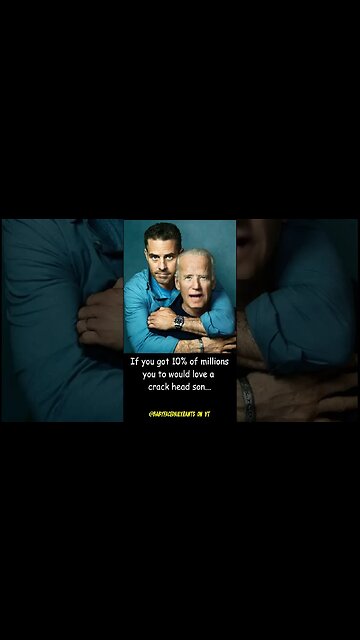 Joe Biden and the cRACK hEAD son, Hunter Biden