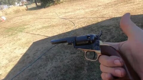 I bought a new revolver: An Uberti 1848 Colt Wells Fargo in 31 cal.