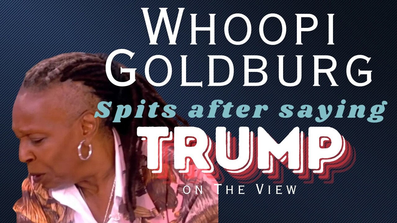 Officer Tatum - The View, Whoopi spits out Trumps name as they discuss the Debate