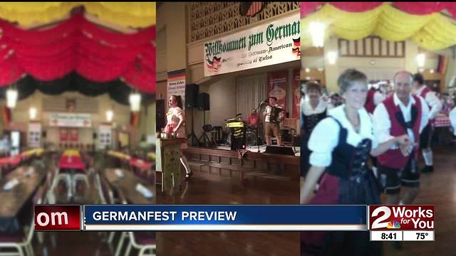 Tulsa's Germanfest goes into second day of fun