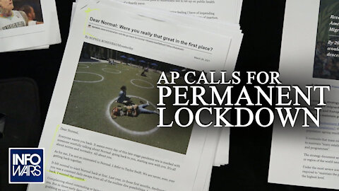 AP Calls for Permanent Lockdown in Dystopian Rant