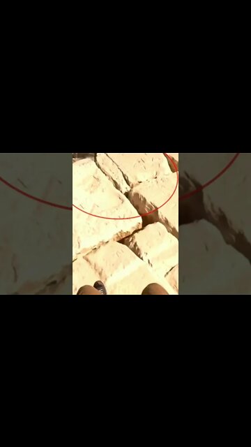 MYSTERIOUS WRITING ON THE TOP OF THE PYRAMID