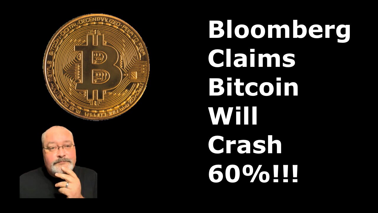 Bloomberg Intelligence Claims Bitcoin Is Headed For A 60% Crash!!! Do You Agree?