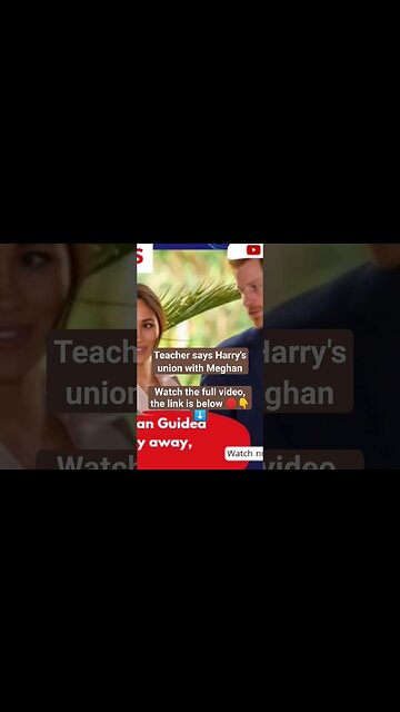Teacher says Harry's union with Meghan