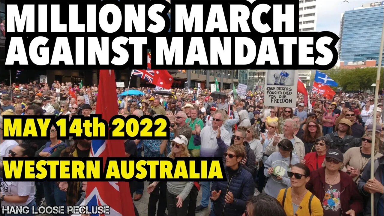Vote for Freedom Rally - Millions March Against Mandates - Western Australia