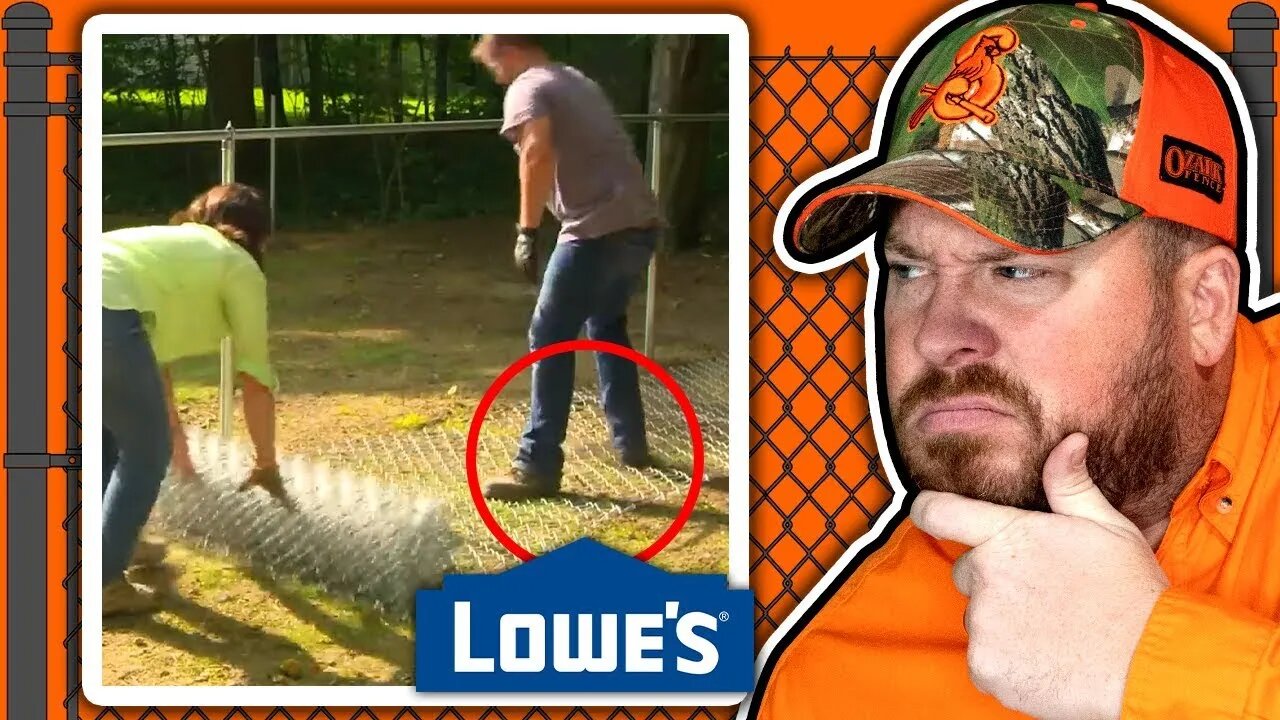 This Chain Link Fence Tutorial Is TERRIBLE