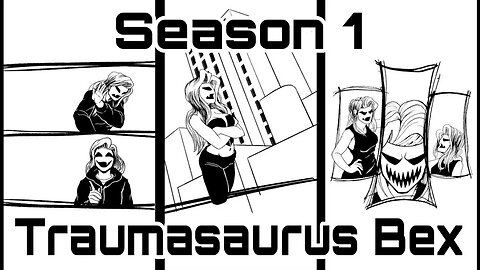 Full Season 1 Creepypasta Motion Comic Traumasaurus Bex #Shorts