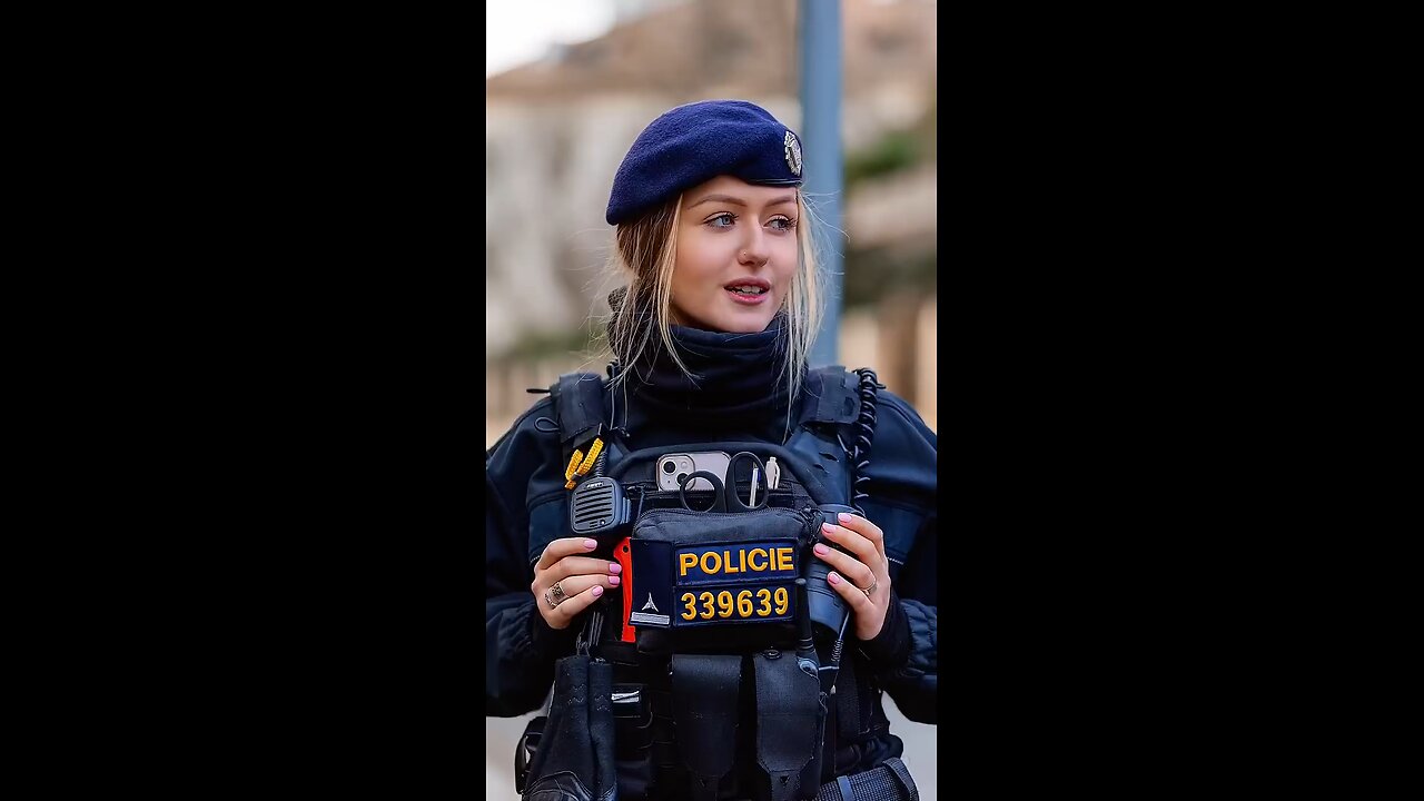 Arrest me please😍 Beautiful Policewoman #streetphotography