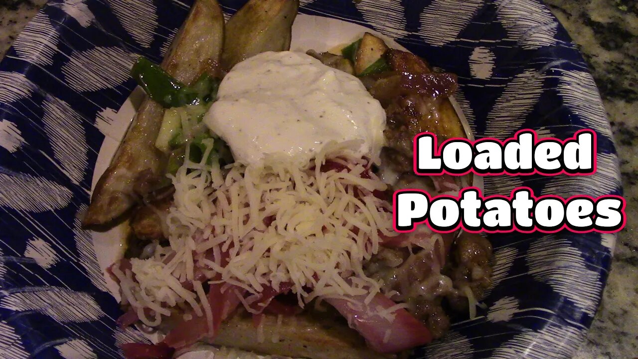 Loaded Pork (Diced Steak) Substituted Potato Wedges By Everyplate 🥩