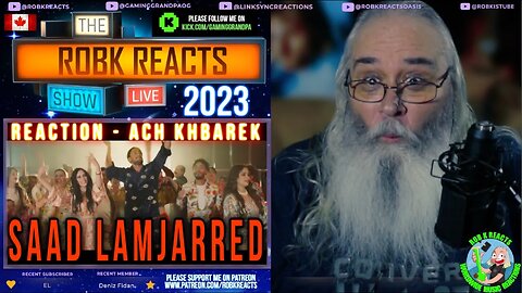 Saad Lamjarred Reaction - Ach Khbarek (2023) - سعد لمجرد - أش خبارك - First Time Hearing - Requested