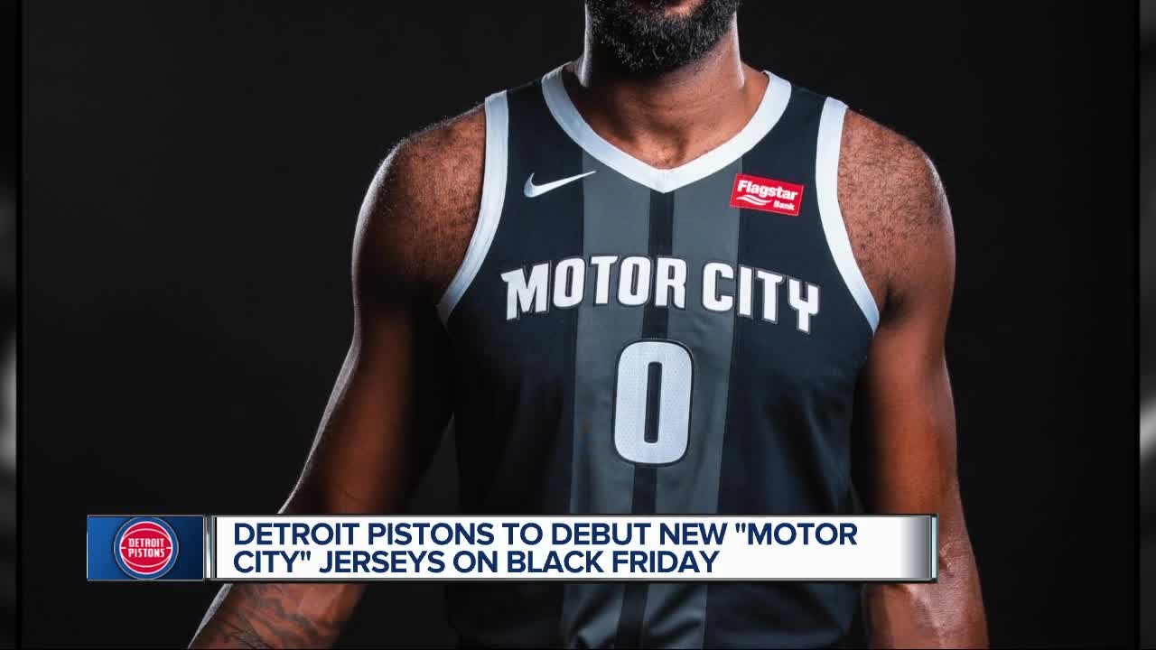 Detroit Pistons unveil new 'Motor City' uniforms