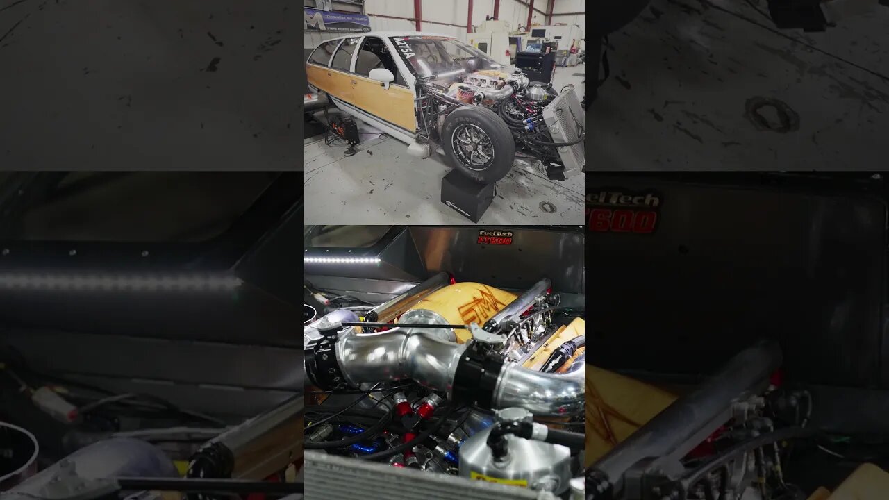 4200hp at the Hubs. And looks good while doing it #automobile #dyno #wagon #hotrod