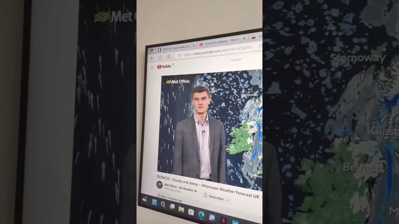 weather forecast from the met office, no copyright infringement was intended 😉