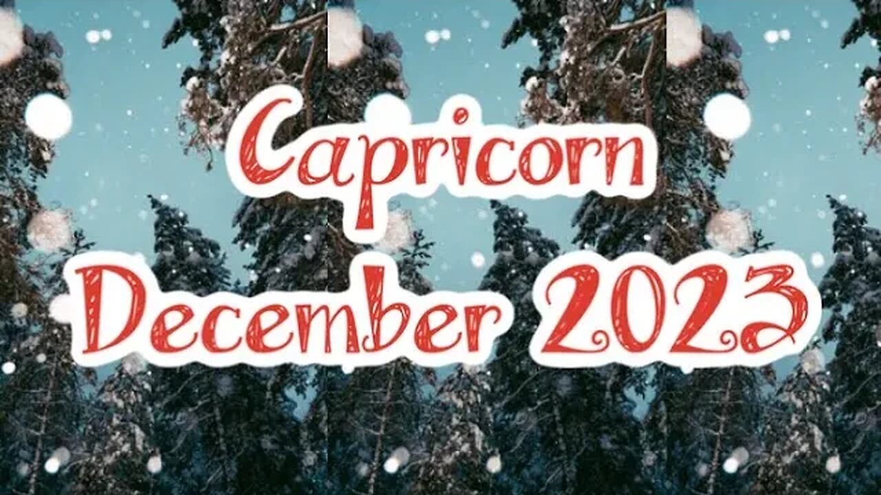 CAPRICORN FACING THE PAST ONE LAST TIME