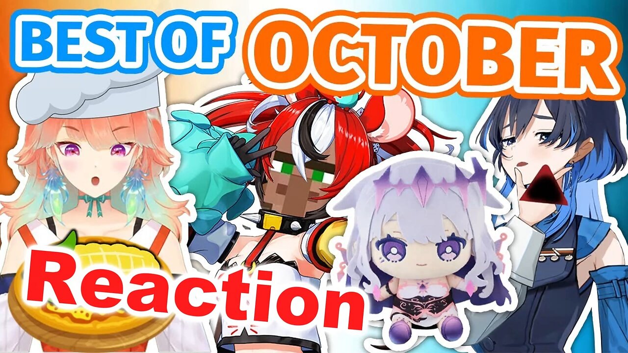 Hololive Reaction Best Of Holo EN - October 2024 By Jello Clips