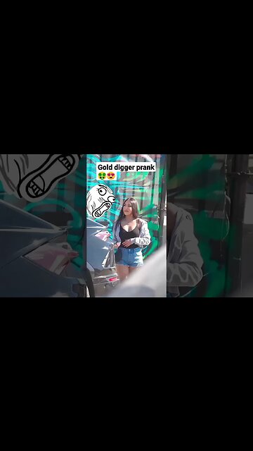 Gold digger prank🤑😍 (must watch) LondonsWay #shorts #golddiggerprank2023 #pranks #goldduck