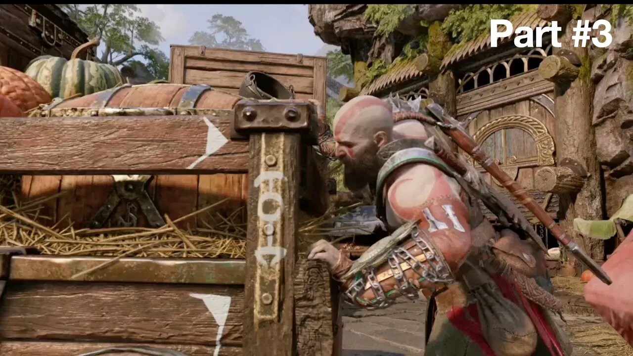 GOD OF WAR RAGNAROK walkthrough (PS5) PART 3/ No Commentary